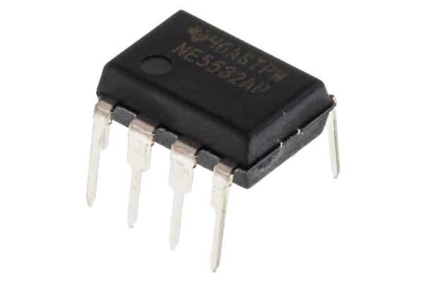 Product image for GENERAL USAGE DUAL OP-AMP,NE5532AP DIP8