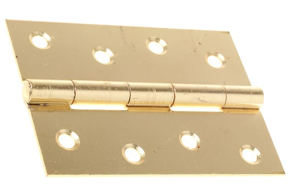 Product image for ELECTRO BRASS STEEL BUTT HINGE,100X71MM