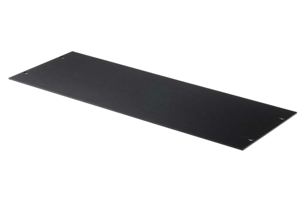 Product image for Black finish 19in front panel,483x177mm