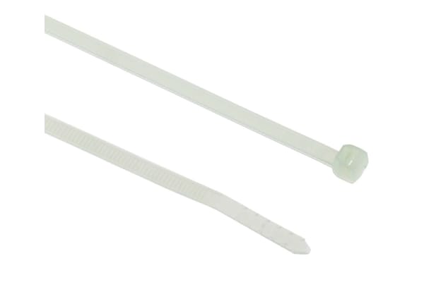 Product image for GREEN HEAT RESISTANT CABLE TIE,205X3.6MM