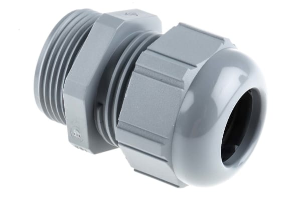 Product image for Cable gland, polyamide, grey, PG21, IP68