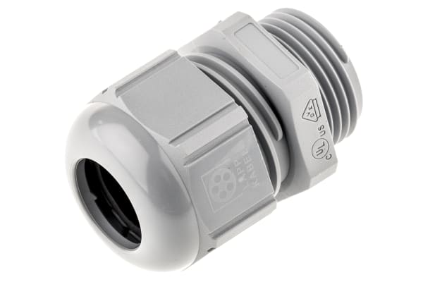 Product image for Cable gland, nylon, grey, M20x1.5, IP68