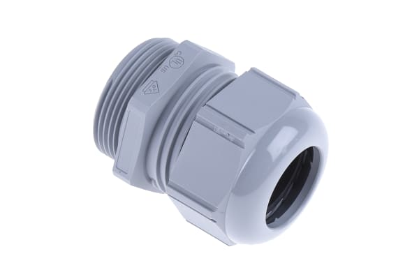 Product image for Cable gland, nylon, grey, M32x1.5, IP68