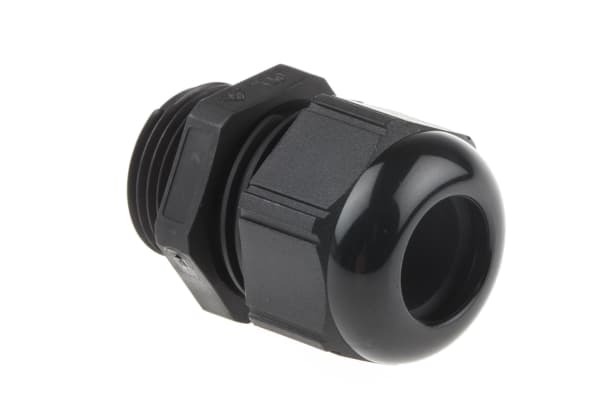 Product image for Cable gland, nylon, black, M20x1.5, IP68