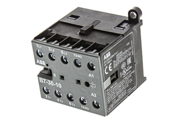 Product image for MINIATURE CONTACTOR,4KW 16A 240VAC COIL