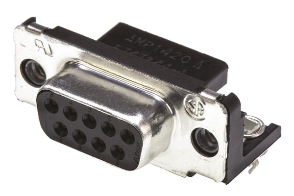 Product image for AMPLIMITE HD-20 D-SUB PCB SOCKET, 9 WAY