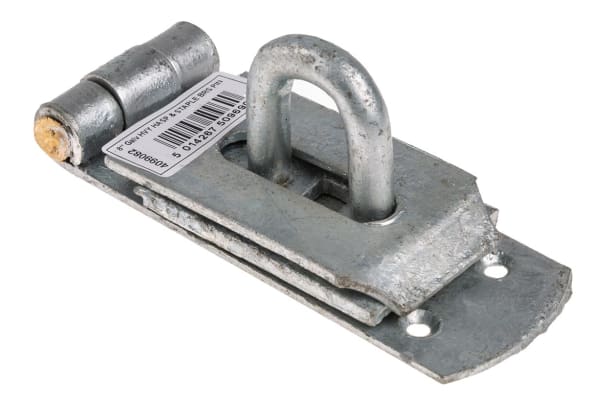 Product image for Heavy duty hasp & staple,203Lx44Wmm