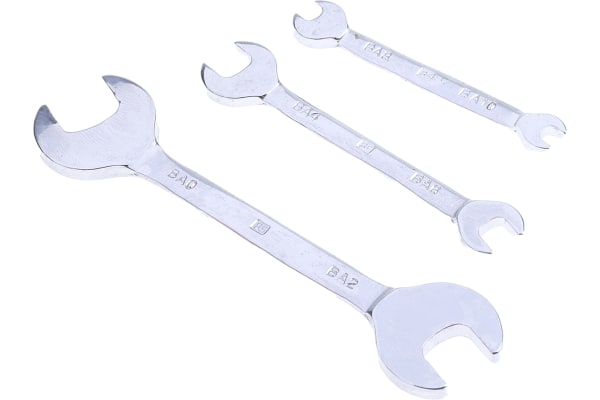 Product image for 3pcs imperial BA open end spanner set