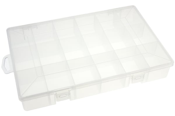 Product image for TRANSLUCENT STORAGEBOX18COMPARTMENT 1PCS