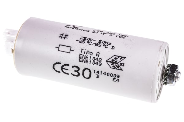 Product image for MKP C3B lighting capacitor,30uF 250Vac