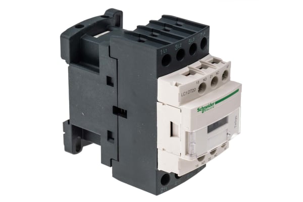 Product image for 4 pole NO coil contactor,20A 230Vac coil