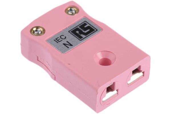 Product image for Type N Pink miniature socket 4mm cable