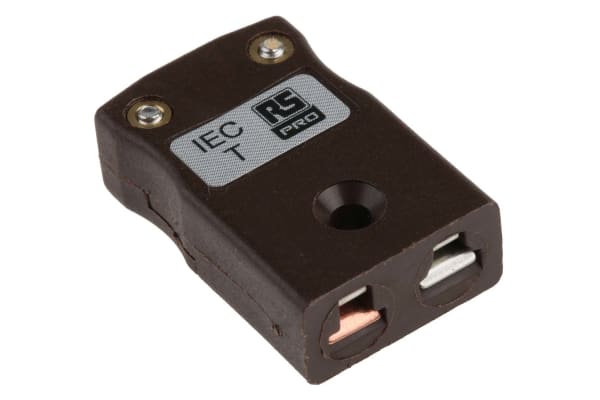 Product image for Type T Brown miniature socket 4mm cable