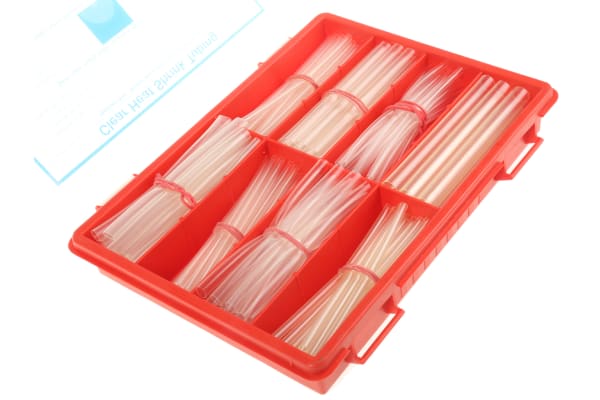 Product image for CLEAR ASSORTED HEATSHRINK SERVICE KIT