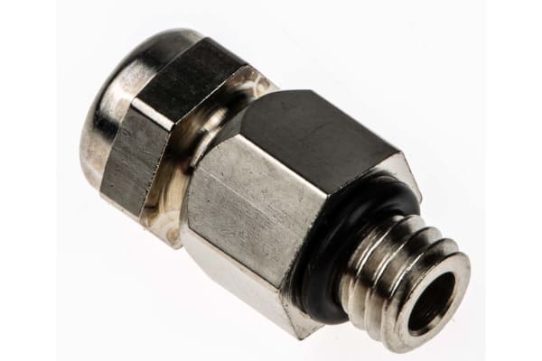 Product image for IP68 mini brass cable gland,M6 thread