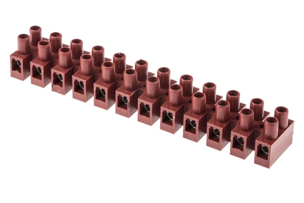 Product image for 12 Way Terminal Block,Glass Fill UL94V-0