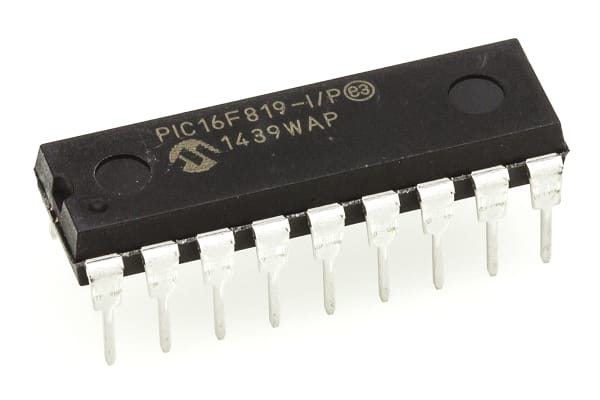 Product image for MICROCONTROLLER,PIC16F819-I/P 20MHZ