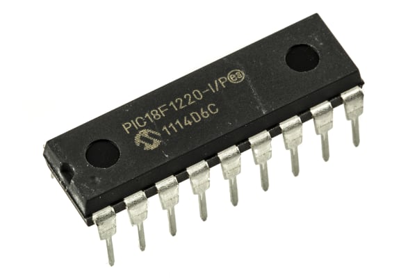 Product image for MICROCONTROLLER,PIC18F1220-I/P 40MHZ