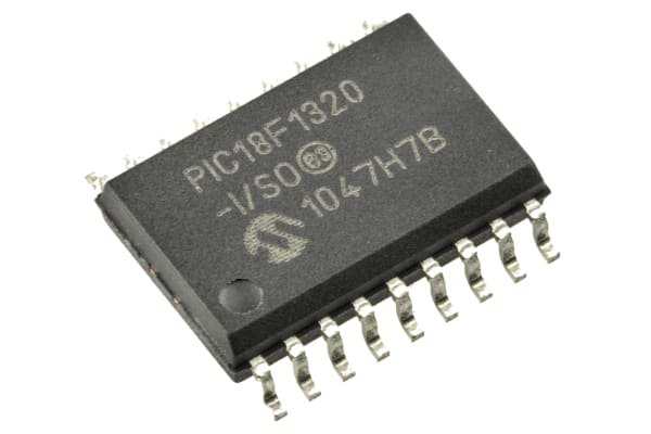 Product image for Microcontroller,PIC18F1320-I/SO 40MHz