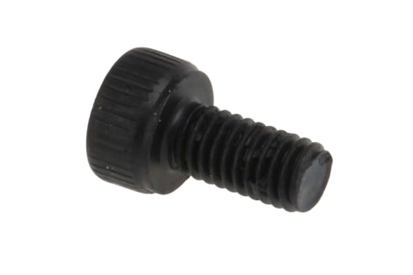 Product image for Black steel socket head cap screw,M3x6mm