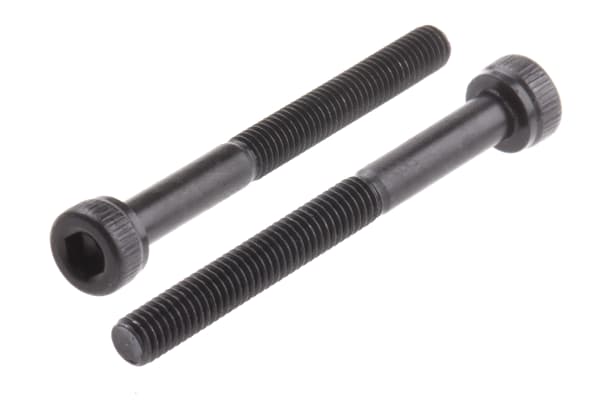 Product image for Blk steel socket head cap screw,M3x30mm