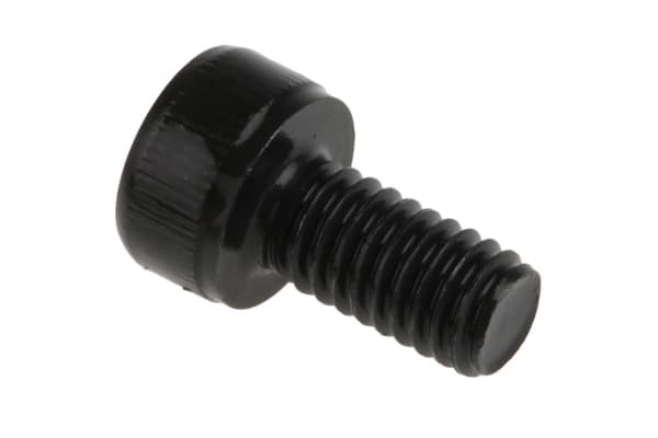 Product image for Black steel socket head cap screw,M4x8mm