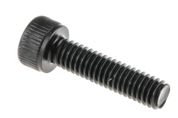 Product image for Blk steel socket head cap screw,M4x16mm