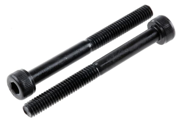 Product image for Blk steel socket head cap screw,M4x40mm