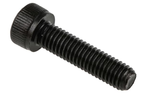 Product image for Blk steel socket head cap screw,M5x20mm