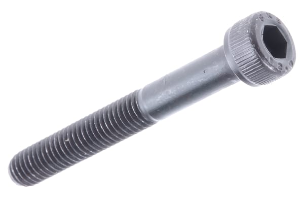 Product image for Blk steel socket head cap screw,M5x40mm