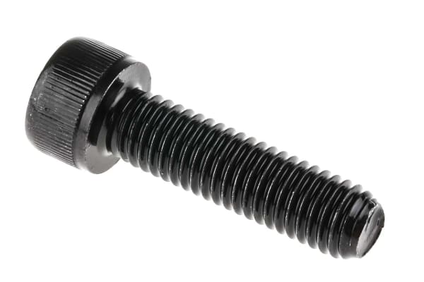 Product image for Blk steel socket head cap screw,M8x30mm