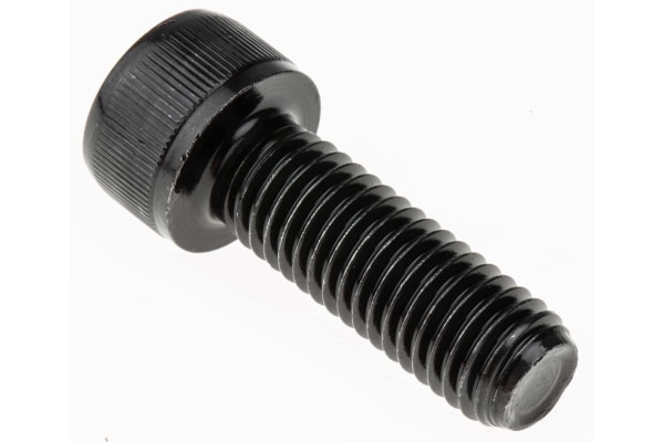 Product image for Blk steel socket head cap screw,M10x30mm