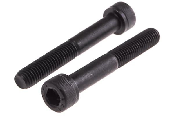 Product image for Blk steel socket head cap screw,M10x70mm
