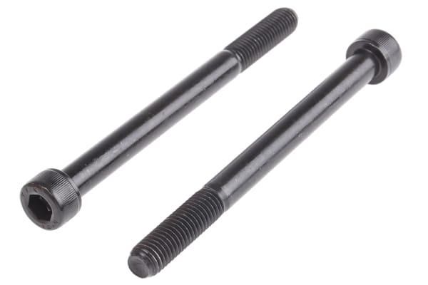 Product image for Blk steel socket head capscrew,M10x120mm