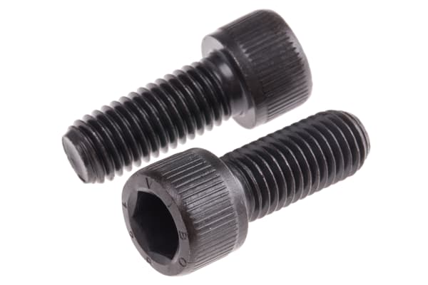 Product image for Blk steel socket head cap screw,M12x30mm