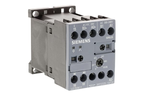 Product image for Multifunction elct time relay,200-240V