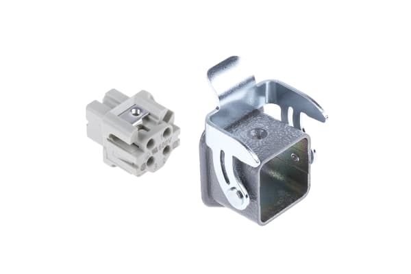 Product image for 3 way panel mount straight metal socket