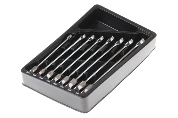 Product image for 8 piece offset gear spanner tray