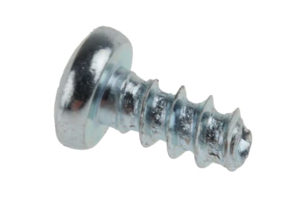 Product image for Pan head thread forming screw,No.4x1/4in