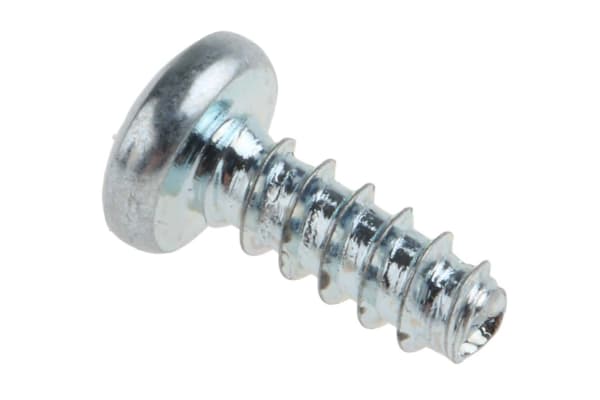 Product image for Pan head thread forming screw,No.6x3/8in