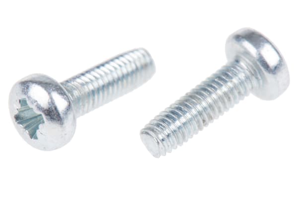 Product image for Pan head metal thread form screw,M3x10mm