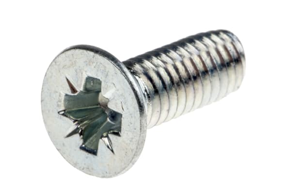 Product image for Csk head metal thread form screw,M4x12mm