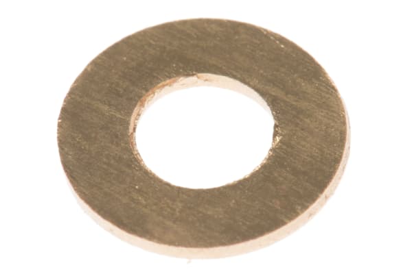 Product image for Self colour brass metric washer,M3