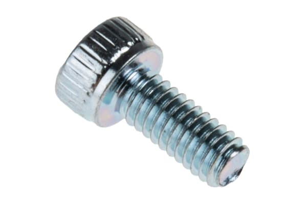 Product image for BZP cap screw,M2.5x6