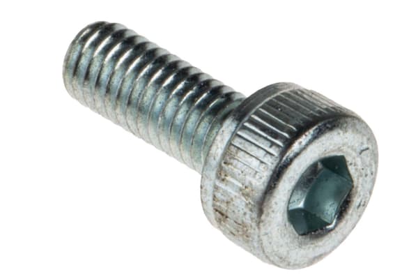 Product image for BZP cap screw,M3x8