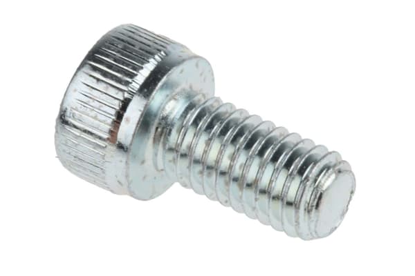 Product image for BZP cap screw,M5x10