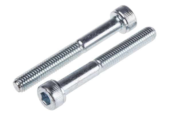 Product image for BZP cap screw,M5x40