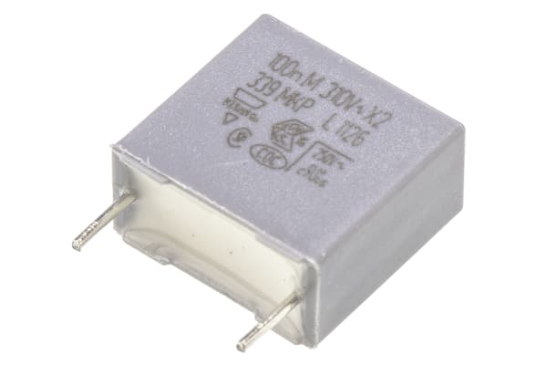 Product image for MKP339 capacitor,100nF 275Vac