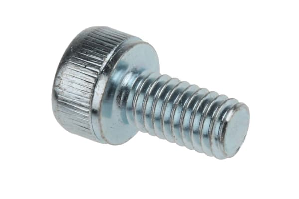 Product image for BZP cap screw, M4x8mm