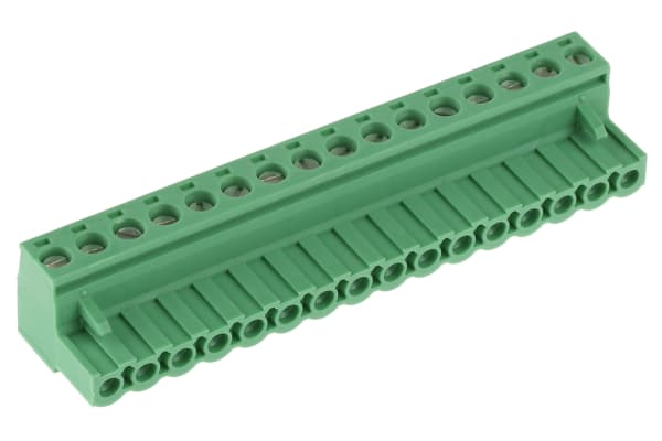 Product image for 16WAY PARALLEL CONNECTOR,5.08MM PITCH